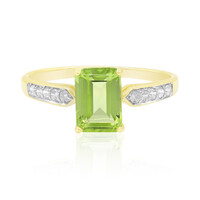 9K Peridot Gold Ring