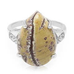 Sonora Dendritic Silver Ring