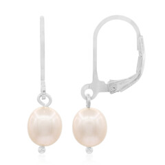 Freshwater pearl Silver Earrings (TPC)