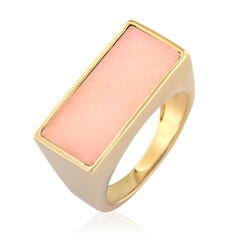 Pink Opal Silver Ring (de Melo)