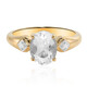 9K Mexican Hyalite Opal Gold Ring