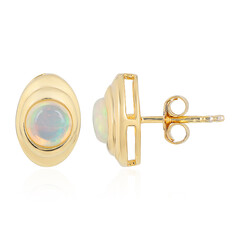 Welo Opal Silver Earrings