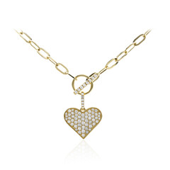 14K I1 (H) Diamond Gold Necklace (CIRARI)