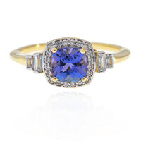 9K Tanzanite Gold Ring (Adela Gold)