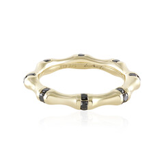 9K Black Diamond Gold Ring (de Melo)
