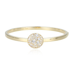 Zircon Silver Bangle(Adela Silber)
