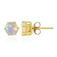 Welo Opal Silver Earrings