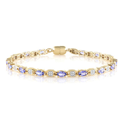 Tanzanite Silver Bracelet