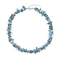 Larimar Silver Necklace
