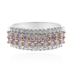 18K SI Pink Diamond Gold Ring (CIRARI)