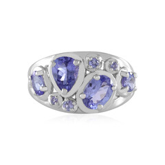 Tanzanite Silver Ring