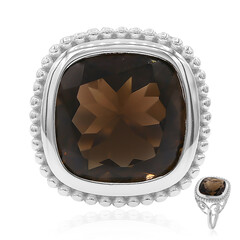 Smoky Quartz Silver Ring