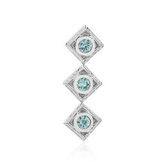 Ratanakiri Zircon Silver Pendant