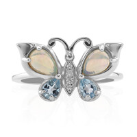 Welo Opal Silver Ring