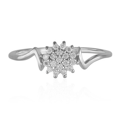14K VS1 (G) Diamond Gold Ring