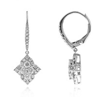 14K SI2 (H) Diamond Gold Earrings (CIRARI)