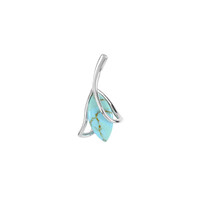 Turquoise Silver Pendant