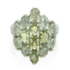 Paraiba Tourmaline Silver Ring