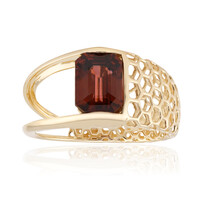 9K Pink Zircon Gold Ring (Ornaments by de Melo)