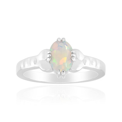 Welo Opal Silver Ring