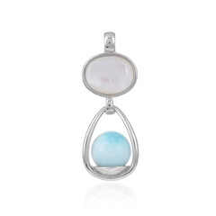 Mother of Pearl Silver Pendant