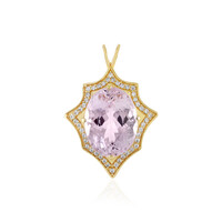 Kunzite Silver Pendant