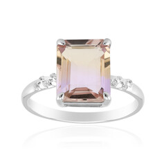 Ametrine Silver Ring