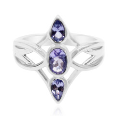 Tanzanite Silver Ring