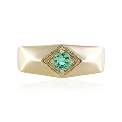 9K Russian Emerald Gold Ring (de Melo)