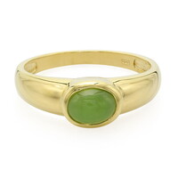 Imperial Chrysoprase Silver Ring