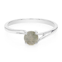 Romanian Spectrolite Silver Ring