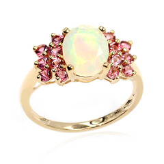 18K Welo Opal Gold Ring