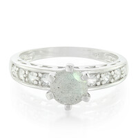 Romanian Spectrolite Silver Ring