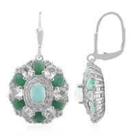 Welo Opal Silver Earrings