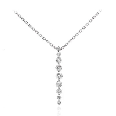 14K SI2 (H) Diamond Gold Necklace (CIRARI)