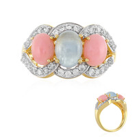 Aquamarine Silver Ring
