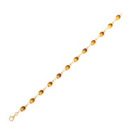 Baltic Amber Silver Bracelet