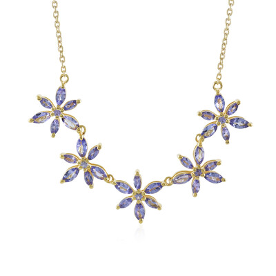 Tanzanite Silver Necklace