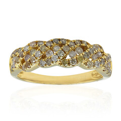 14K SI2 Fancy Diamond Gold Ring (CIRARI)