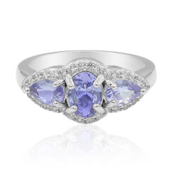 Tanzanite Silver Ring