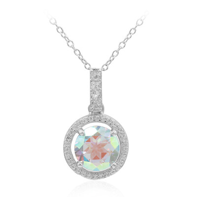 Moonlight Topaz Silver Necklace