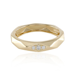 9K I2 (H) Diamond Gold Ring (de Melo)