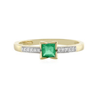 9K Ethiopian Emerald Gold Ring