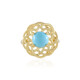Sleeping Beauty Turquoise Silver Ring