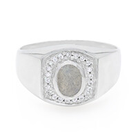 Labradorite Silver Ring