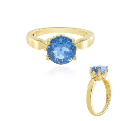 Colour Change Fluorite Silver Ring