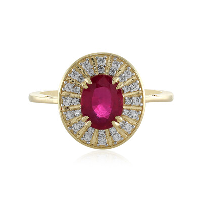9K Ruby Gold Ring (Adela Gold)