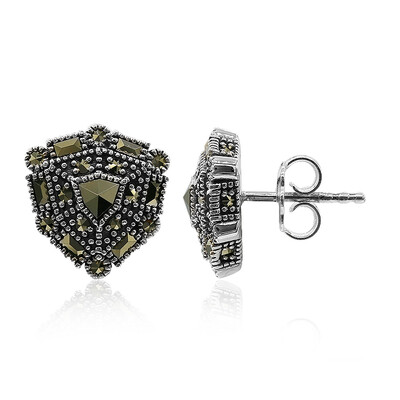 Marcasite Silver Earrings (Annette classic)