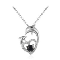 Blue Sapphire Silver Necklace