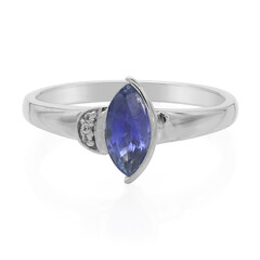 Burmese Blue Sapphire Silver Ring
